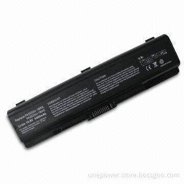 Laptop Battery for Toshiba PA3534U-1BRS with 4,400mAh Capacity and 10.8V Voltage